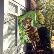 Load image into Gallery viewer, Bengal Shamrock Flag Canvas House Size CK3060CHF