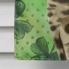 Load image into Gallery viewer, Bengal Shamrock Flag Canvas House Size CK3060CHF