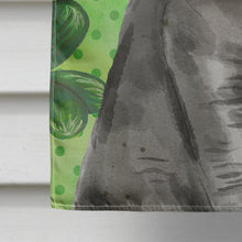 Load image into Gallery viewer, British Shorthair Shamrock Flag Canvas House Size CK3063CHF