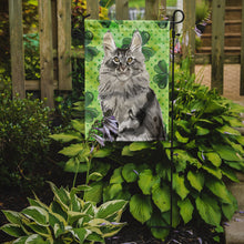 Load image into Gallery viewer, Maine Coon Shamrock Garden Flag - Outdoor Decorative Yard Flag CK3064GF