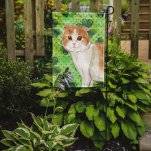Load image into Gallery viewer, Scottish Fold Shamrock Garden Flag - Outdoor Decorative Yard Flag CK3068GF