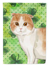 Load image into Gallery viewer, Scottish Fold Shamrock Garden Flag - Outdoor Decorative Yard Flag CK3068GF