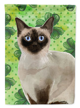 Load image into Gallery viewer, Siamese Shamrock Garden Flag - Outdoor Decorative Yard Flag CK3069GF