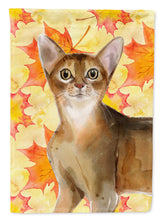 Load image into Gallery viewer, Abyssinian Fall Leaves Flag Canvas House Size CK3072CHF