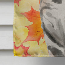 Load image into Gallery viewer, American Shorthair Fall Leaves Flag Canvas House Size CK3074CHF