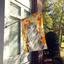 Load image into Gallery viewer, Ragamuffin Fall Leaves Flag Canvas House Size CK3081CHF