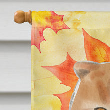 Load image into Gallery viewer, Scottish Fold Fall Leaves Flag Canvas House Size CK3083CHF