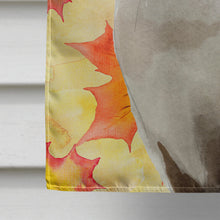 Load image into Gallery viewer, Siamese Fall Leaves Flag Canvas House Size CK3084CHF