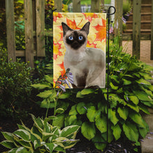 Load image into Gallery viewer, Siamese Fall Leaves Garden Flag - Outdoor Decorative Yard Flag CK3084GF