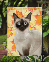 Load image into Gallery viewer, Siamese Fall Leaves Garden Flag - Outdoor Decorative Yard Flag CK3084GF