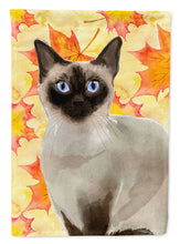 Load image into Gallery viewer, Siamese Fall Leaves Garden Flag - Outdoor Decorative Yard Flag CK3084GF