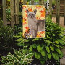 Load image into Gallery viewer, Tonkinese Fall Leaves Garden Flag - Outdoor Decorative Yard Flag CK3086GF