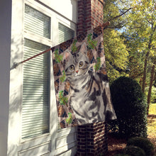 Load image into Gallery viewer, American Shorthair Pine Cones Flag Canvas House Size CK3089CHF