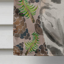 Load image into Gallery viewer, American Shorthair Pine Cones Flag Canvas House Size CK3089CHF
