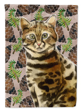 Load image into Gallery viewer, Bengal Pine Cones Flag Canvas House Size CK3090CHF