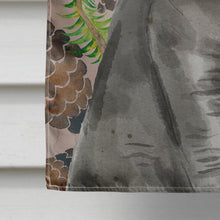 Load image into Gallery viewer, British Shorthair Pine Cones Flag Canvas House Size CK3093CHF