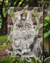 Load image into Gallery viewer, Maine Coon Pine Cones Garden Flag - Outdoor Decorative Yard Flag CK3094GF