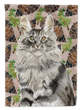 Load image into Gallery viewer, Maine Coon Pine Cones Garden Flag - Outdoor Decorative Yard Flag CK3094GF