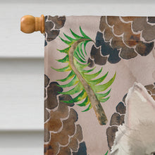 Load image into Gallery viewer, Ragamuffin Pine Cones Flag Canvas House Size CK3096CHF