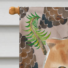 Load image into Gallery viewer, Scottish Fold Pine Cones Flag Canvas House Size CK3098CHF