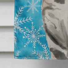 Load image into Gallery viewer, American Shorthair Winter Snowflake Flag Canvas House Size CK3104CHF