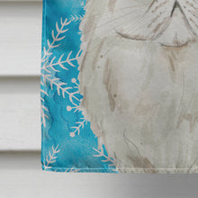 Load image into Gallery viewer, Persian Winter Snowflake Flag Canvas House Size CK3110CHF