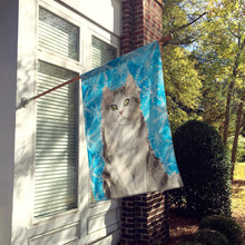 Load image into Gallery viewer, Ragamuffin Winter Snowflake Flag Canvas House Size CK3111CHF