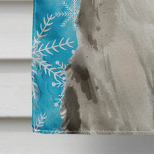 Load image into Gallery viewer, Ragamuffin Winter Snowflake Flag Canvas House Size CK3111CHF