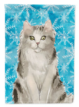 Load image into Gallery viewer, Ragamuffin Winter Snowflake Flag Canvas House Size CK3111CHF
