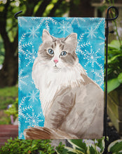 Load image into Gallery viewer, Siberian Winter Snowflake Garden Flag - Outdoor Decorative Yard Flag CK3115GF