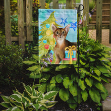 Load image into Gallery viewer, Abyssinian Christmas Presents Garden Flag - Outdoor Decorative Yard Flag CK3117GF
