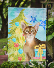 Load image into Gallery viewer, Abyssinian Christmas Presents Garden Flag - Outdoor Decorative Yard Flag CK3117GF