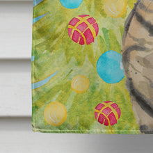 Load image into Gallery viewer, American Shorthair Brown Tabby Christmas Presents Flag Canvas House Size CK3118CHF