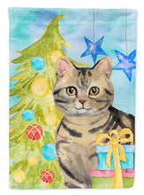 Load image into Gallery viewer, American Shorthair Brown Tabby Christmas Presents Garden Flag - Outdoor Decorative Yard Flag CK3118GF