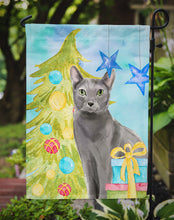 Load image into Gallery viewer, Blue Russian Christmas Presents Garden Flag - Outdoor Decorative Yard Flag CK3121GF