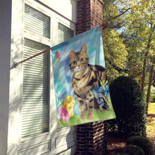 Load image into Gallery viewer, American Shorthair Brown Tabby Easter Eggs Flag Canvas House Size CK3133CHF