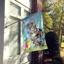 Load image into Gallery viewer, American Shorthair Easter Eggs Flag Canvas House Size CK3134CHF