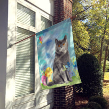 Load image into Gallery viewer, British Shorthair Easter Eggs Flag Canvas House Size CK3138CHF