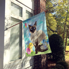 Load image into Gallery viewer, Siamese Easter Eggs Flag Canvas House Size CK3144CHF