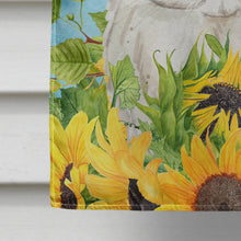 Load image into Gallery viewer, Persian in Sunflowers Flag Canvas House Size CK3155CHF