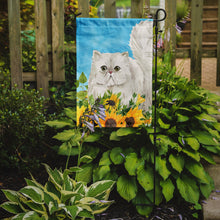 Load image into Gallery viewer, Persian in Sunflowers Garden Flag - Outdoor Decorative Yard Flag CK3155GF