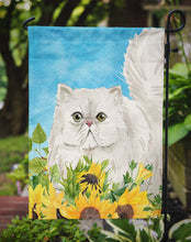 Load image into Gallery viewer, Persian in Sunflowers Garden Flag - Outdoor Decorative Yard Flag CK3155GF