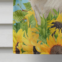 Load image into Gallery viewer, Ragdoll in Sunflowers Flag Canvas House Size CK3157CHF