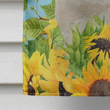 Load image into Gallery viewer, Siamese in Sunflowers Flag Canvas House Size CK3159CHF