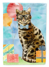 Load image into Gallery viewer, Bengal Happy Birthday Flag Canvas House Size CK3165CHF