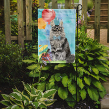 Load image into Gallery viewer, Maine Coon Happy Birthday Garden Flag - Outdoor Decorative Yard Flag CK3169GF