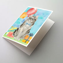 Load image into Gallery viewer, Ragamuffin Happy Birthday Greeting Cards -  Blank Note Cards – 8-Pack of Artist-Designed Cards with Envelopes