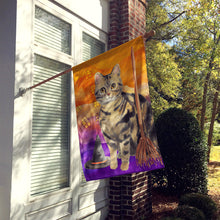 Load image into Gallery viewer, American Shorthair Brown Tabby Halloween Flag Canvas House Size CK3178CHF