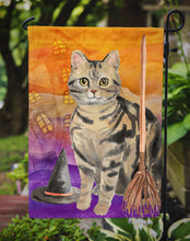 Load image into Gallery viewer, American Shorthair Brown Tabby Halloween Garden Flag - Outdoor Decorative Yard Flag CK3178GF