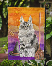Load image into Gallery viewer, Maine Coon Halloween Garden Flag - Outdoor Decorative Yard Flag CK3184GF